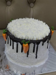 Foto resep Carrot cake with cream cheese frosting