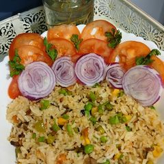 A picture of Nasi Goreng Vegetarian.
