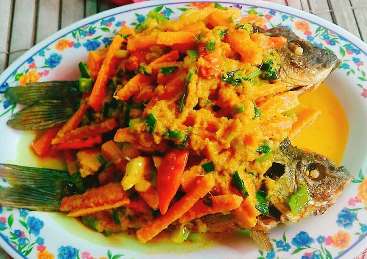 Resep Pesmol Ikan Mas Cah Wortel |  Membuat Pesmol Ikan Mas Cah Wortel Anti Gagal