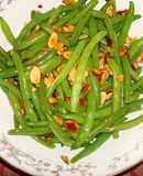 String beans almondine