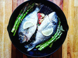 Whole Baked Sea Bream