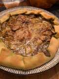 Tarte rustique champignons comté