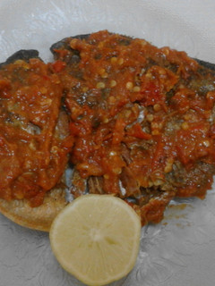 Foto resep Ikan Bawal geprek sambal trasi