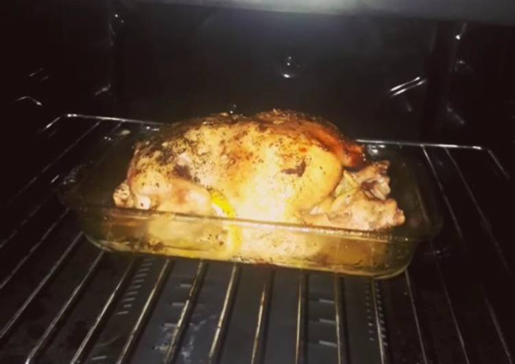 How to Make Super Quick Homemade Roasted Chicken