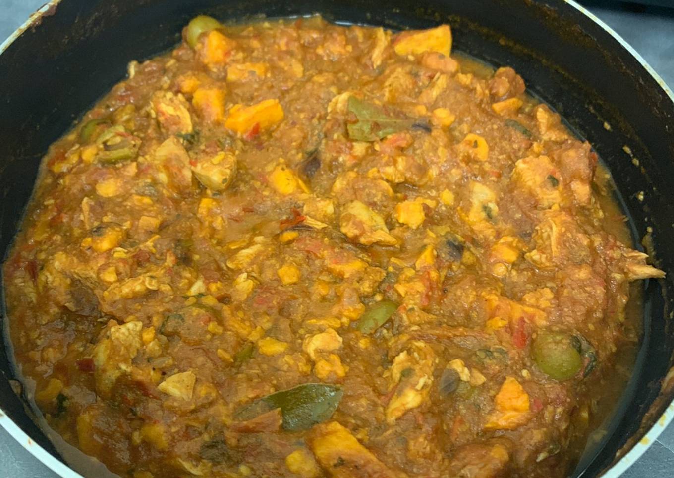 Chicken Fricasé (Cuban Style)