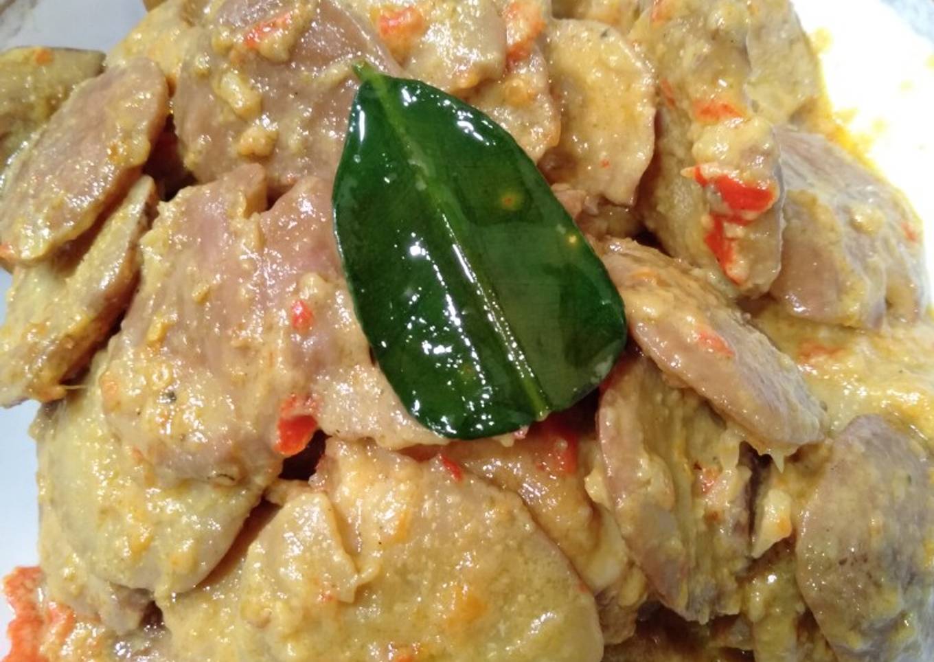 Rendang jengkol endulita
