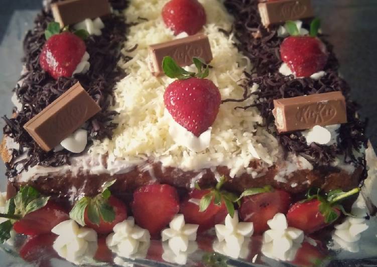 10 Resep: Cokelat Cake lapis Puding Anti Ribet!