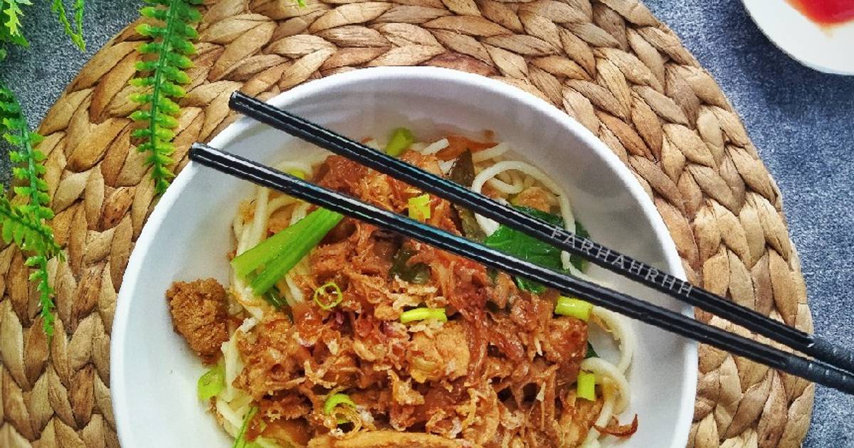73 resep mie ayam saos raja rasa enak dan mudah - Cookpad