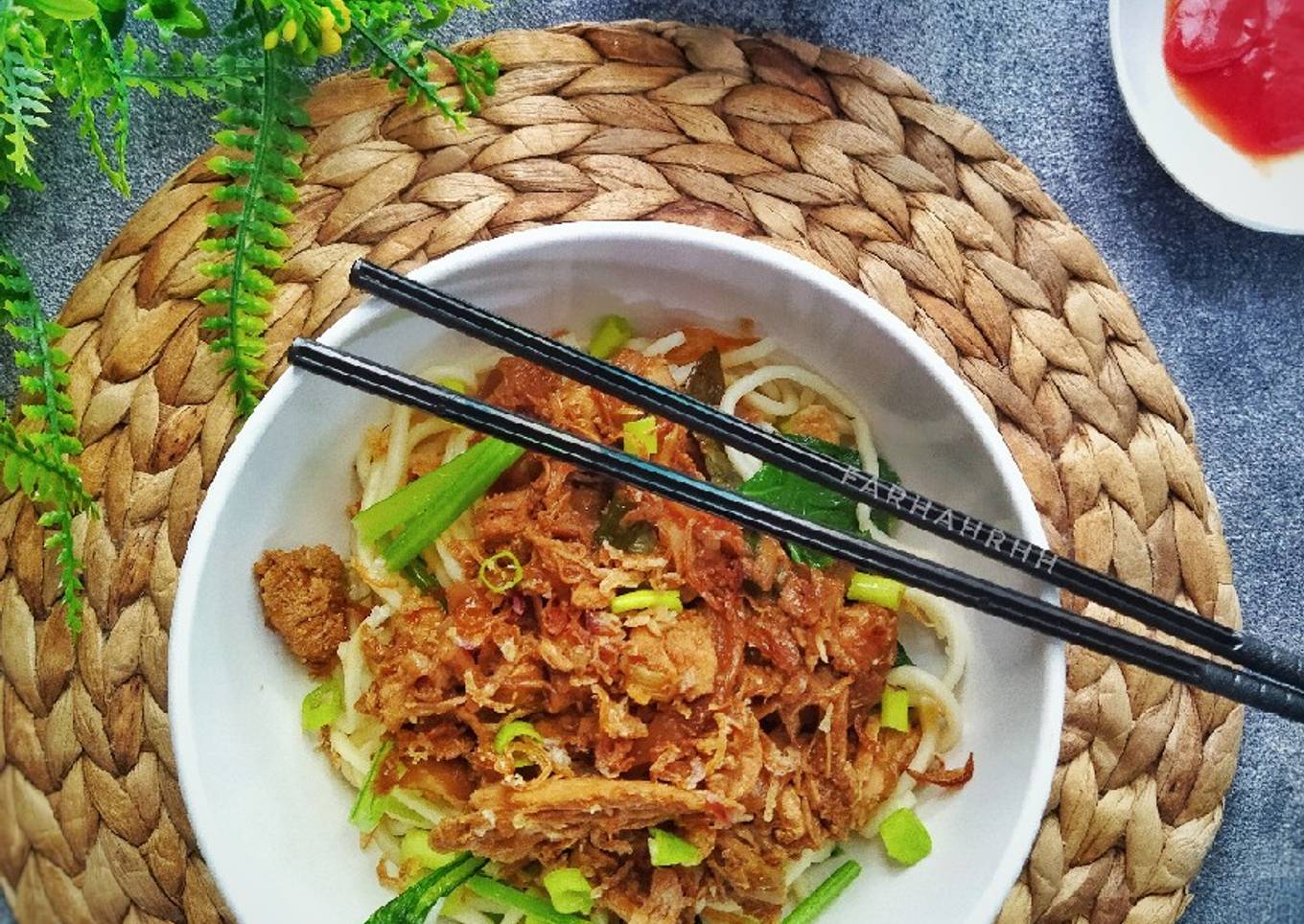 Mie Ayam Jamur Tiram