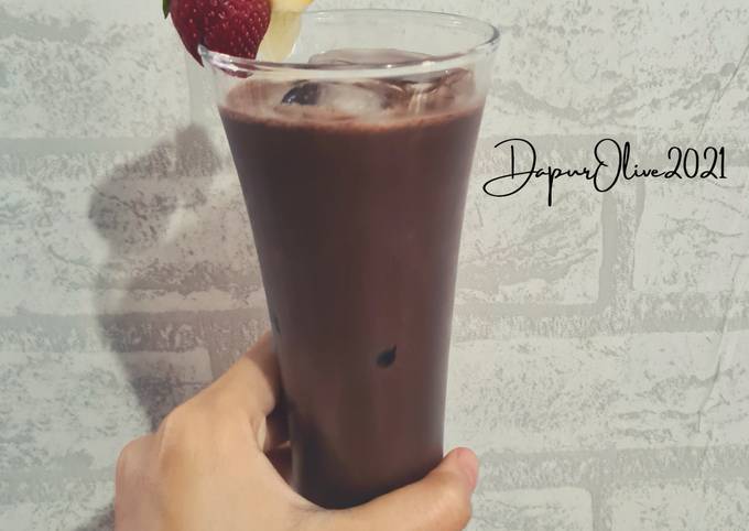 Anti Ribet, Buat Ice Chocolate ala St*rbucks Irit Anti Gagal