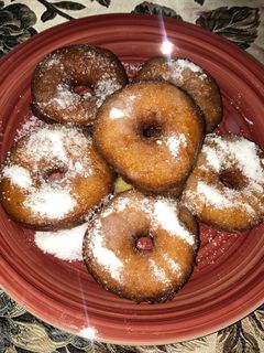 صورة لوصفة دونات على طريقتي 😍😍♥️♥️