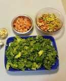 Ensalada mango rúcula