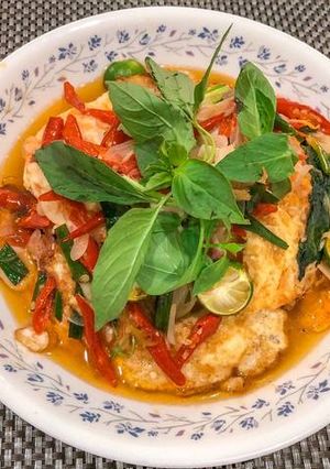 Foto resep Resep Telur Ceplok Kuah Kemangi