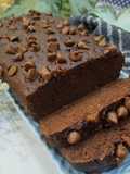 Chocolate Chickpea Flour Banana Bread (vegan, grain free)