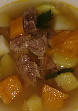 Una foto de Sopa de lagarto
