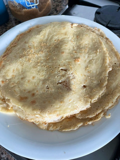 Una foto de Filloas gallegas al estilo ferrol