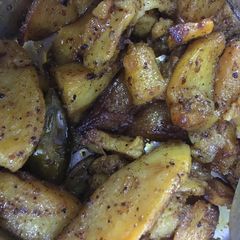 A picture of Aloo ki sabji.