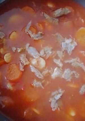 صورة لوصفة فاصولياء بطنجرة الضغط