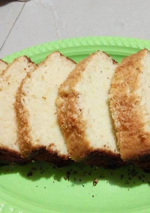 A picture of Pound cake.