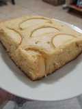 Bolo de maçã com laranja diet