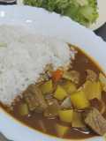 ข้าวแกงกะหรี่เนื้อ แบบง่ายๆ ใช้เวลาน้อย