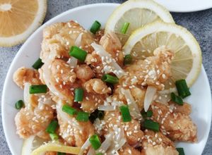 Foto resep Honey Lemon Chicken aka Ayam Saus Lemon Madu