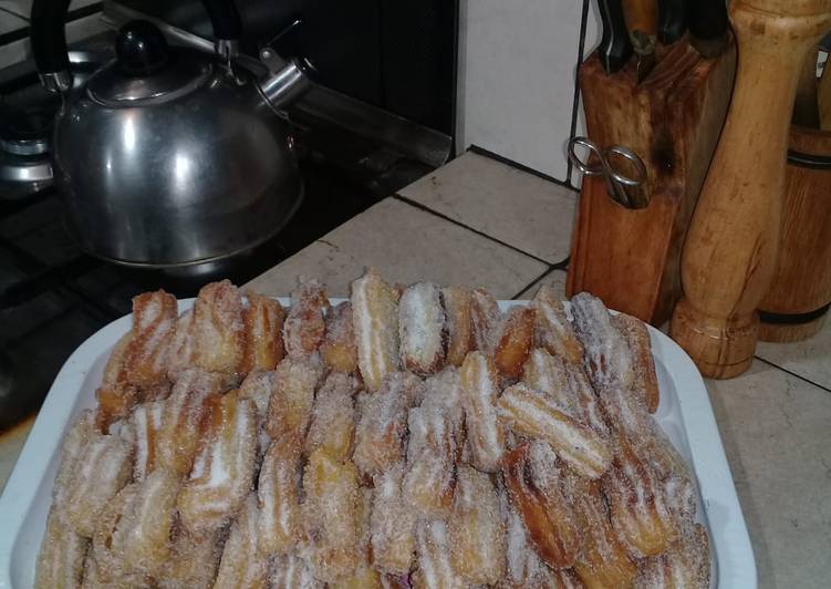 Mini churros😍😉😋