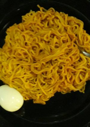 A picture of Stew indomie noodles.