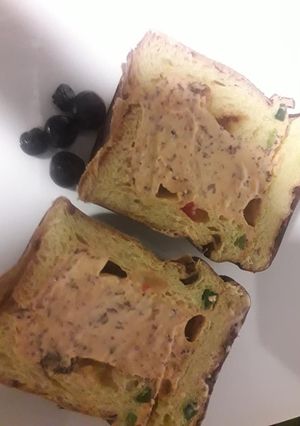 Una foto de Panetón con helado