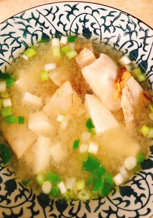 味僧鱘龍魚湯 的食譜成品照片