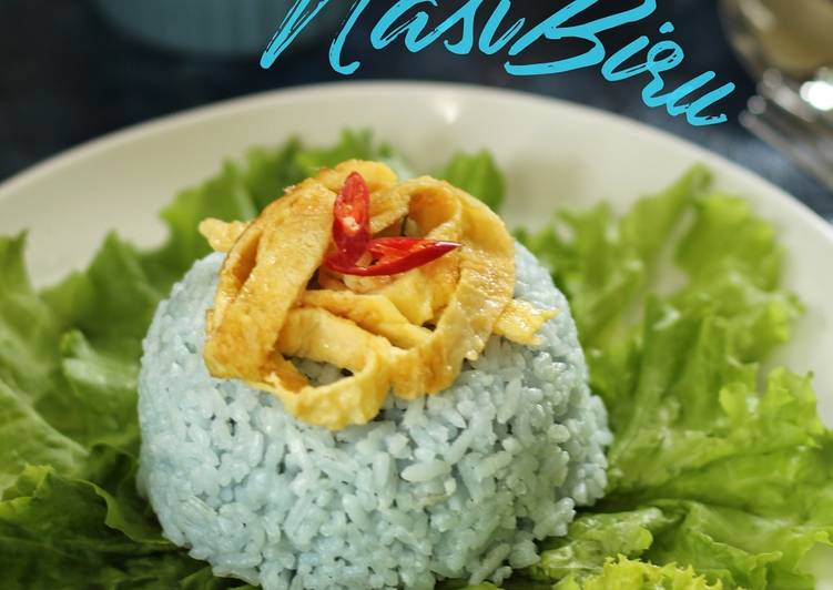 Resep masakan Nasi Biru | Cara Masak Nasi Biru Yang Enak Dan Lezat