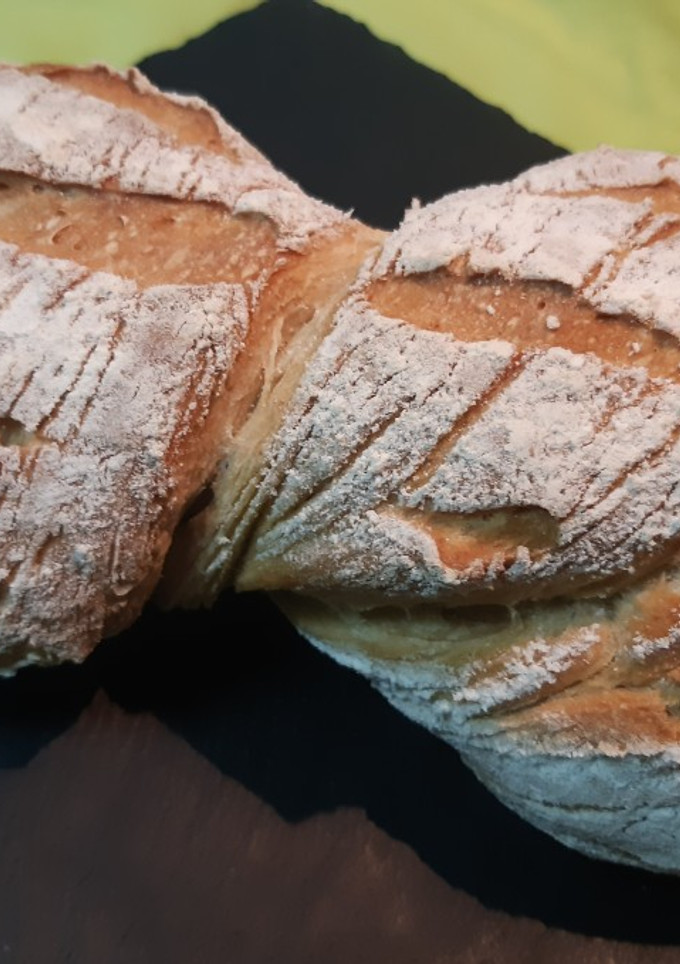 Una foto de Barra artesana con masa madre