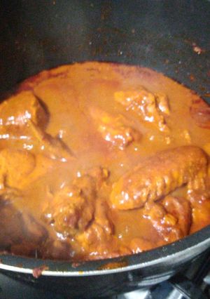 Una foto de Pollo adobado