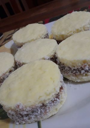 Una foto de Alfajores de maicena, gluten free