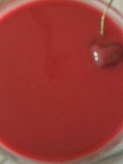 Una foto de Gazpacho de cerezas