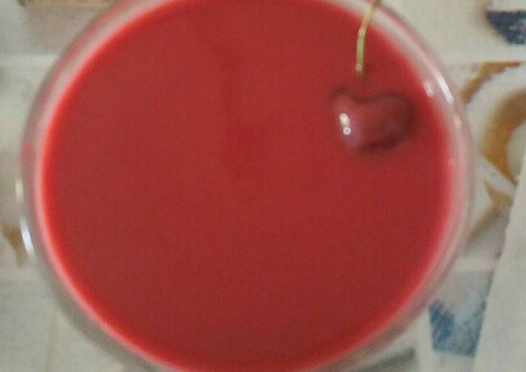 Gazpacho de cerezas