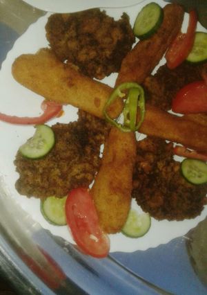 صورة لوصفة كفتة بطاطس