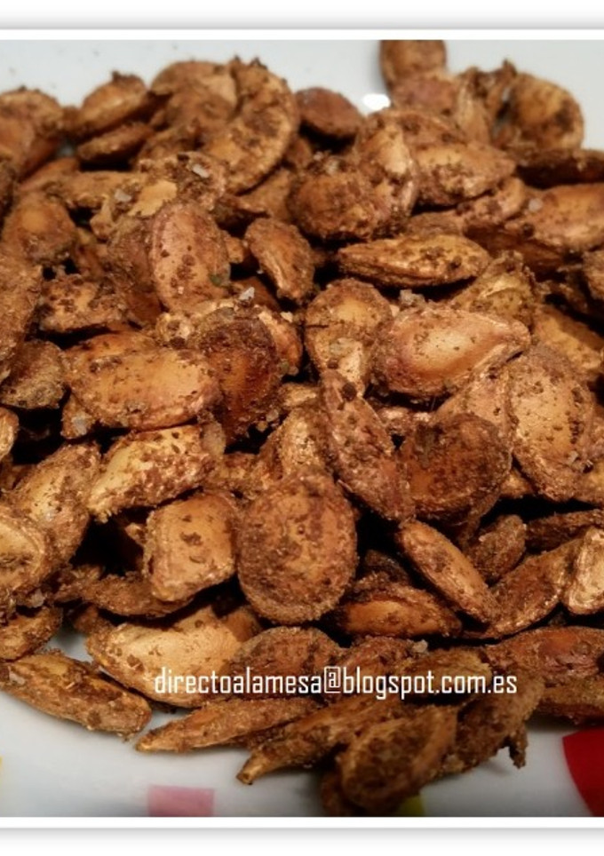 Una foto de Pipas de calabaza especiadas