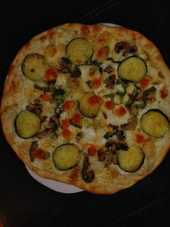 Una foto de Pizza de verduras