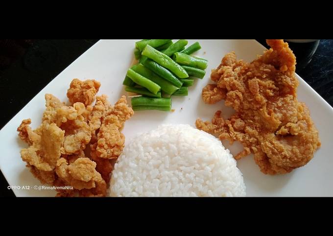 Kalori Kulit Ayam Goreng Tepung - Ayam goreng yang 'crunchy' diikuti