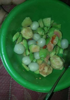 Foto resep Asinan buah segar