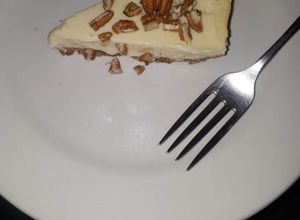 Una foto de Pay de queso al sartén saludable