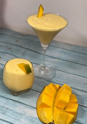Mango smoothie ainihin hoton girkin