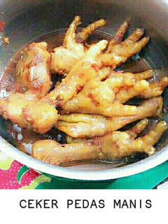Foto resep Ceker pedas manis