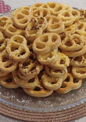 Omlós sajtos perec #gluténmentes #tejmentes recept fotója