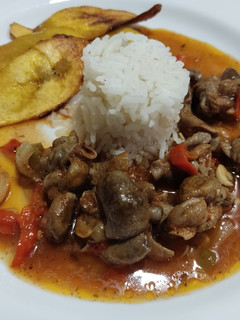Una foto de Tripas de cerdo en salsa