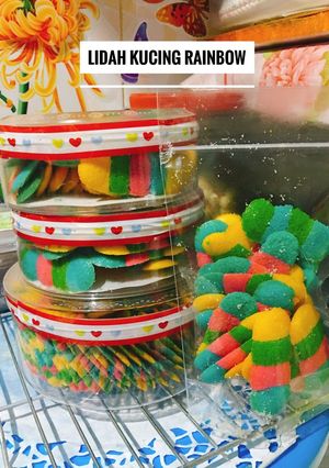 Foto resep Lidah kucing rainbow#BikinRamadhanBerkesan