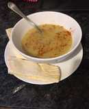 Spicy Apple and parsnip soup