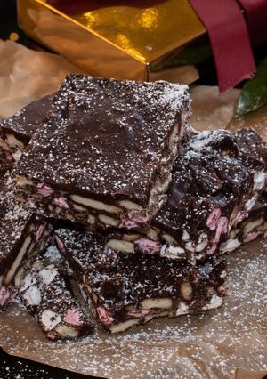 A picture of Rocky Road.
