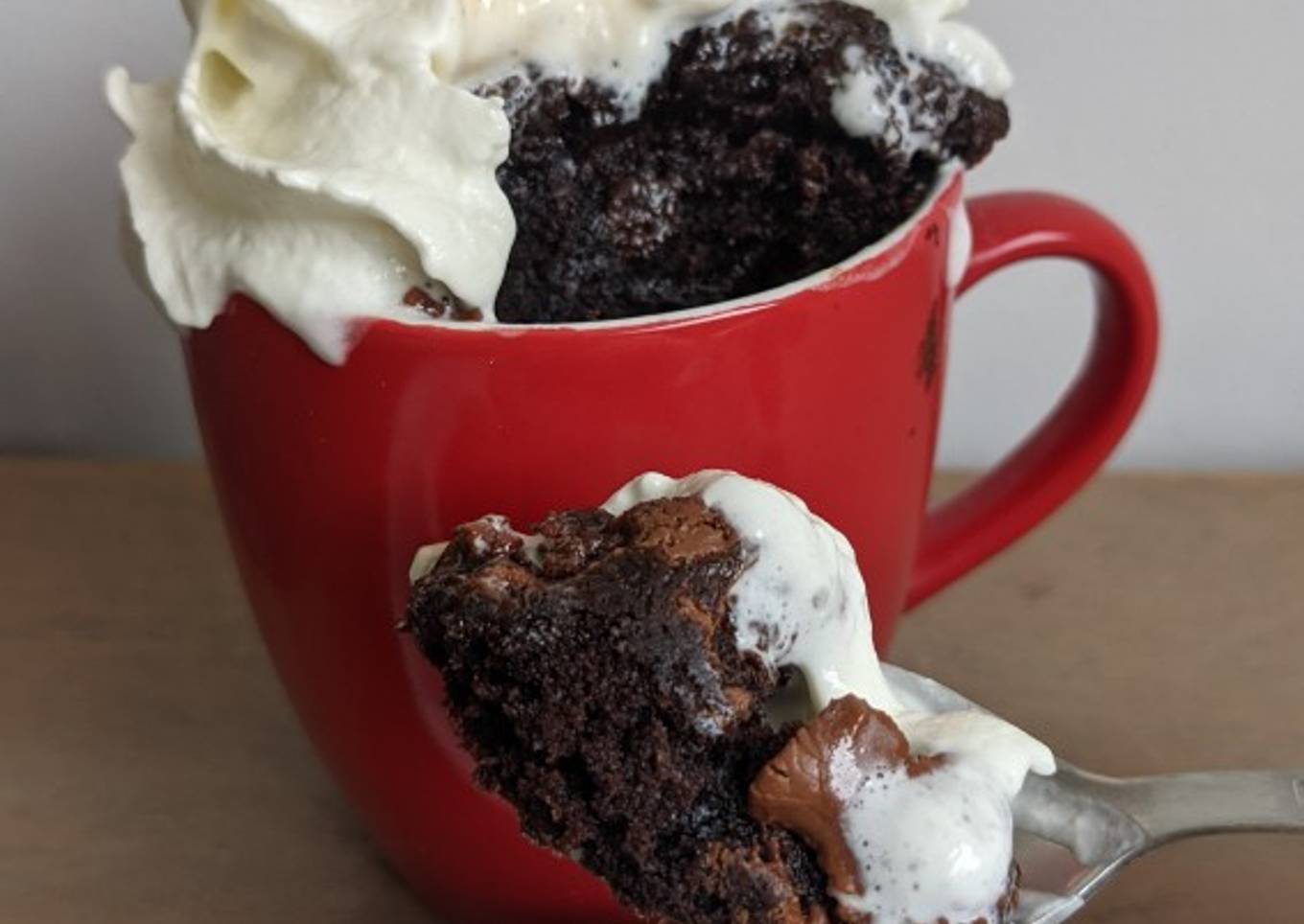 Chocolate mug cake